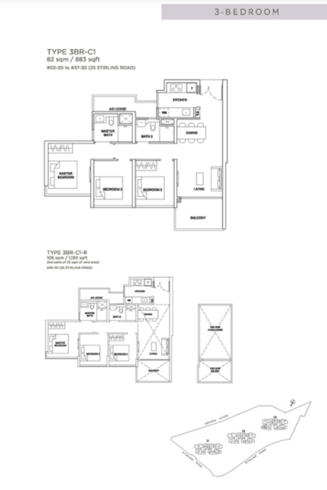 Stirling Residences - Floor Plan