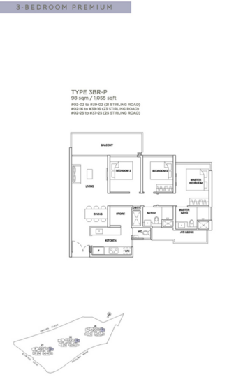 Stirling Residences - Floor Plan
