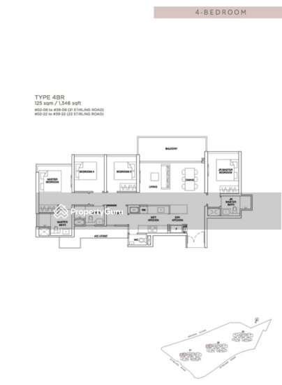 Stirling Residences - Floor Plan