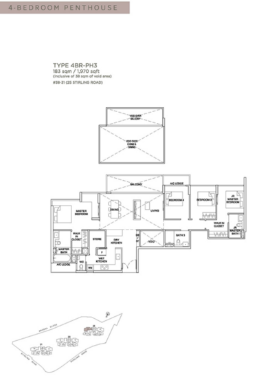 Stirling Residences - Floor Plan