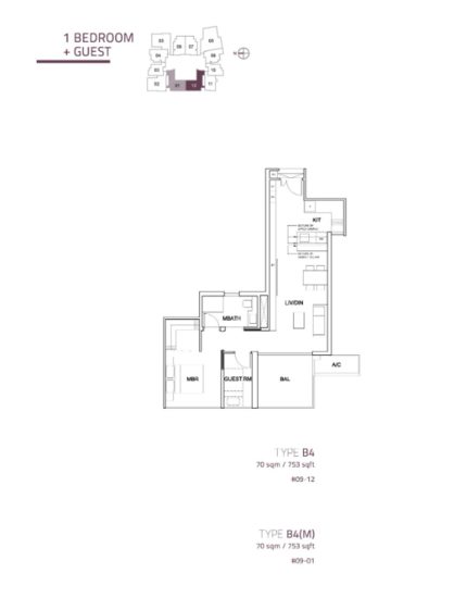 Cairnhill Nine - Floor Plan