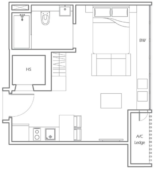 Mount Sophia Suites - Floor Plan