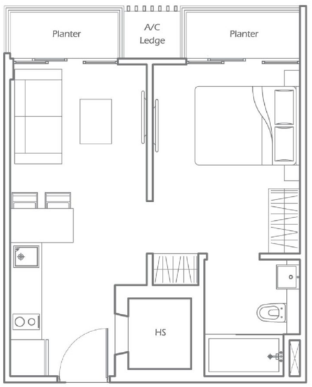 Mount Sophia Suites - Floor Plan