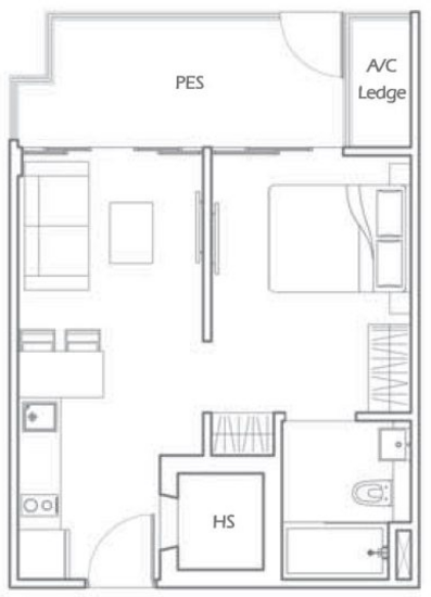 Mount Sophia Suites - Floor Plan