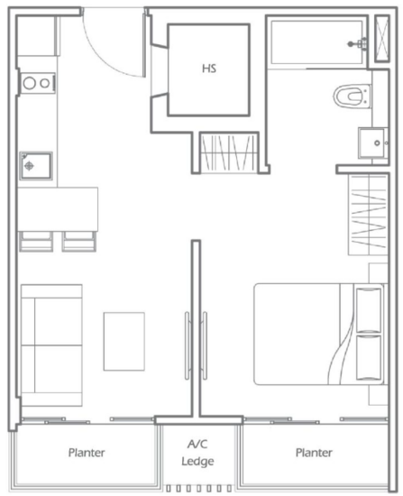 Mount Sophia Suites - Floor Plan