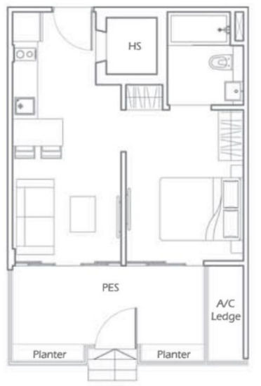 Mount Sophia Suites - Floor Plan