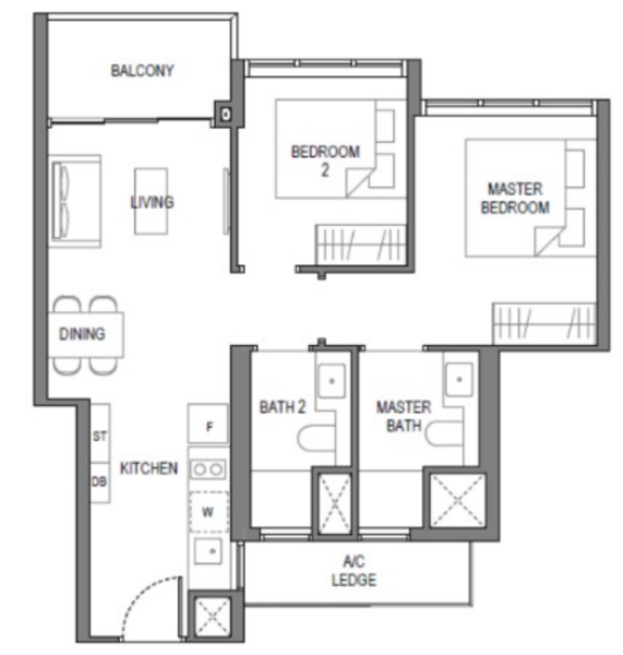 Sora, 73/74/76/78 Yuan Ching Road, 2 Bedrooms, 667 sqft, Condominium For Sale, by Pearlyn Tan, 500231841 - PropertyGuru.com.sg