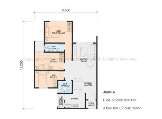 Vista OUG @ Platinum OUG Residence - Floor Plan - iProperty.com.my