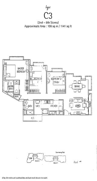 The Linc, 7 Lincoln Road, 3 Bedrooms, 1,141 sqft, Condominium For Rent, by Catherine Wong, 500244874 - PropertyGuru.com.sg