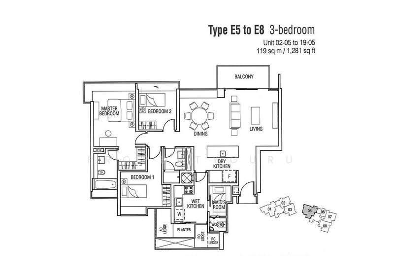Domain 21, 21 Delta Road, Alexandra / Commonwealth, 3 Bedrooms, 1,281 sqft, Condominium For Rent, by CONNIE Looi, 20843214 - 2D - PropertyGuru.com.sg