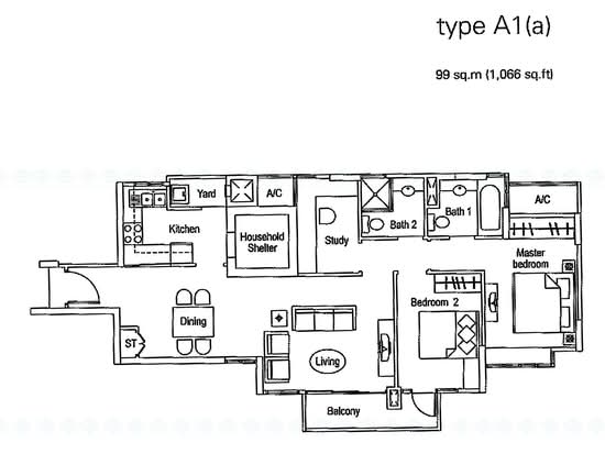 The Warren - Floor Plan