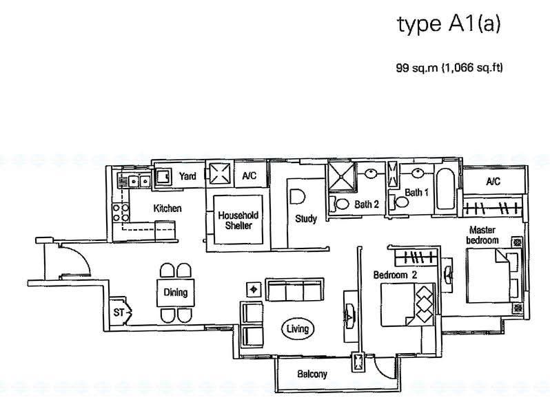 The Warren, 55 Choa Chu Kang Loop, Dairy Farm / Bukit Panjang / Choa Chu Kang, 3 Bedrooms, 1,066 sqft, Apartment For Sale, by Anthea Yeo 杨丽娇, 500260436 - PropertyGuru.com.sg