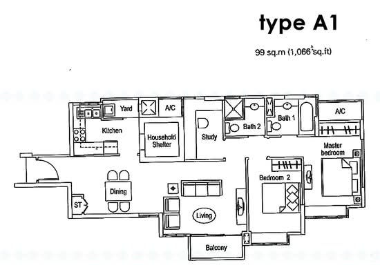 The Warren - Floor Plan