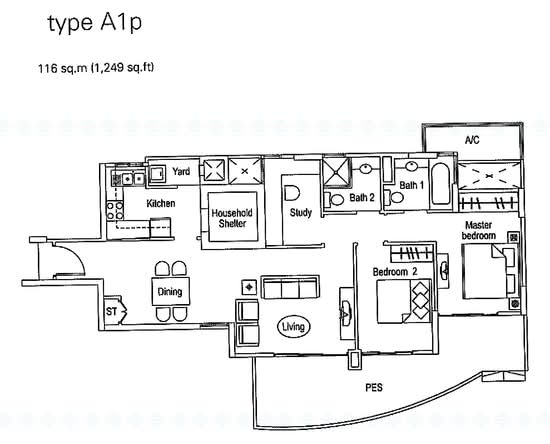 The Warren - Floor Plan