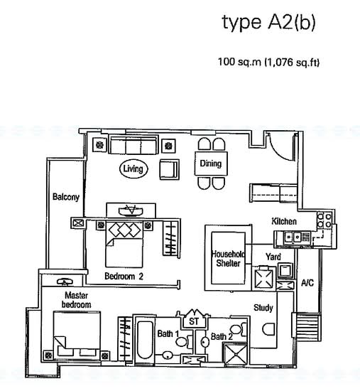 The Warren - Floor Plan