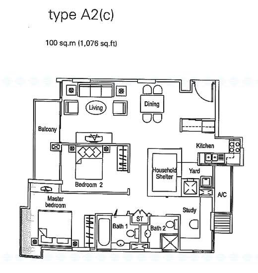 The Warren - Floor Plan