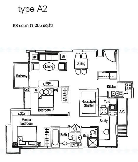 The Warren - Floor Plan