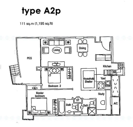 The Warren - Floor Plan