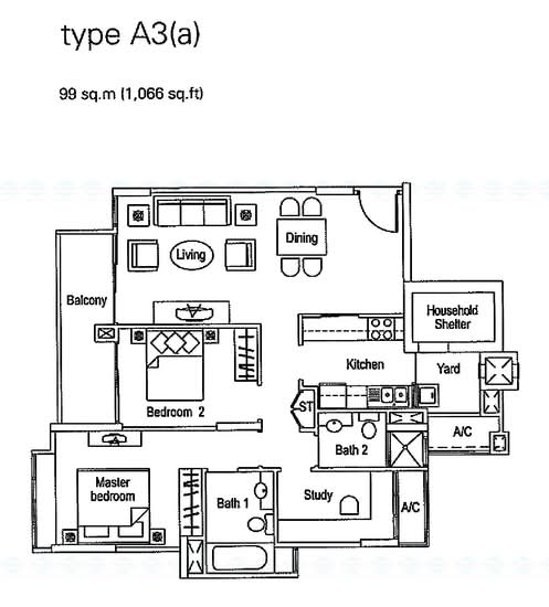 The Warren - Floor Plan