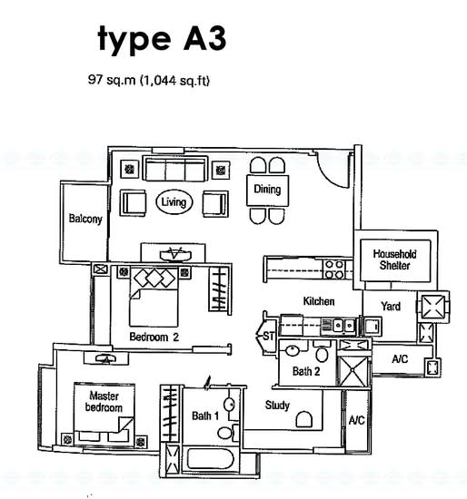 The Warren - Floor Plan