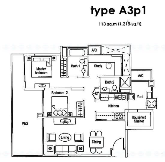 The Warren - Floor Plan