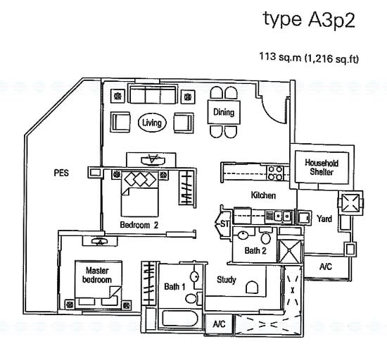 The Warren - Floor Plan