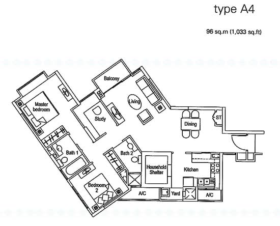 The Warren - Floor Plan
