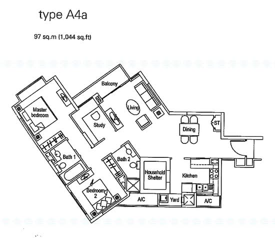 The Warren - Floor Plan