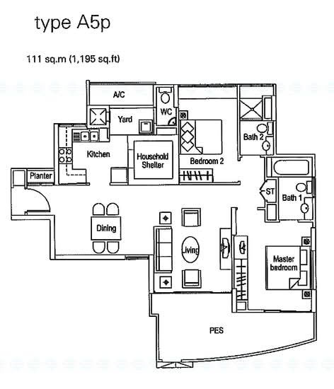 The Warren - Floor Plan