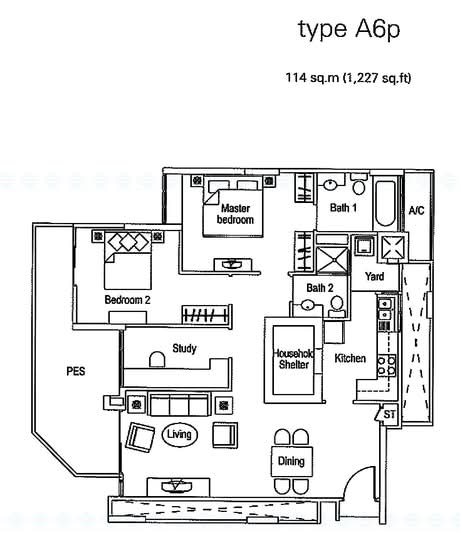 The Warren - Floor Plan