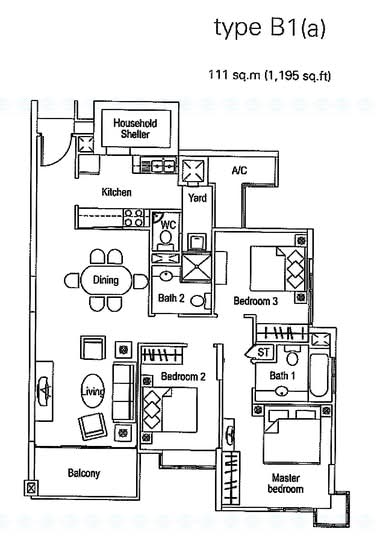 The Warren - Floor Plan