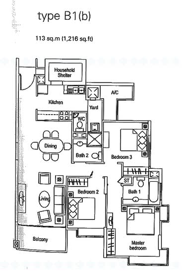 The Warren - Floor Plan