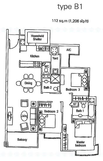 The Warren - Floor Plan