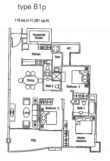 The Warren - Floor Plan