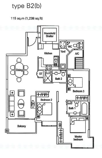 The Warren - Floor Plan