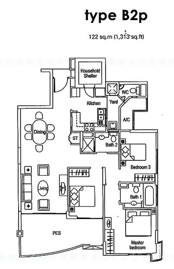 The Warren - Floor Plan
