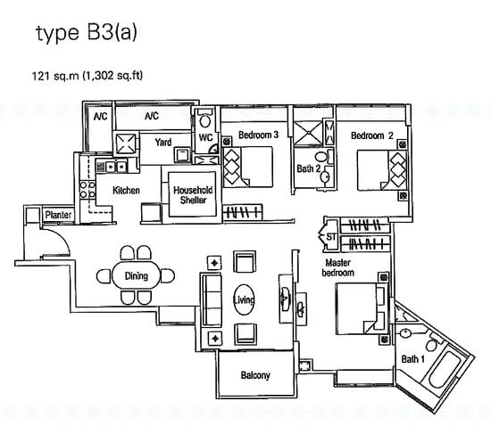 The Warren - Floor Plan
