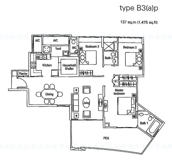 The Warren - Floor Plan