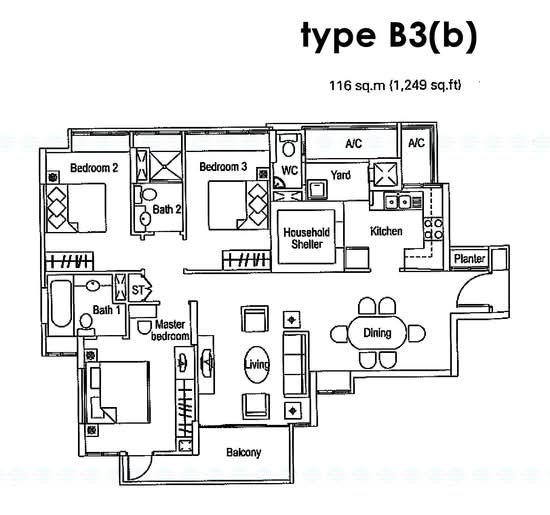 The Warren - Floor Plan