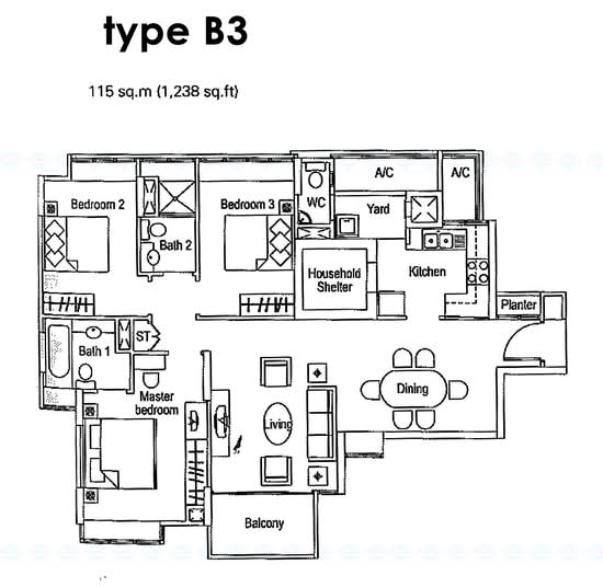 The Warren - Floor Plan
