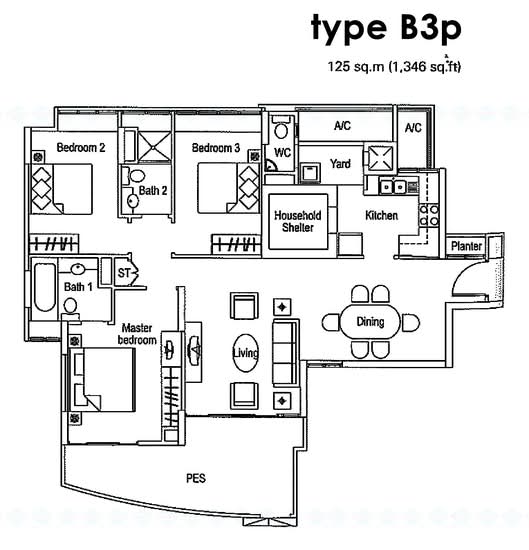 The Warren - Floor Plan
