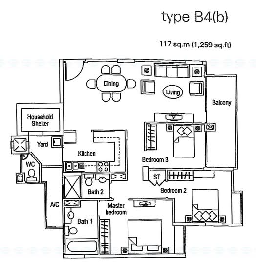 The Warren - Floor Plan