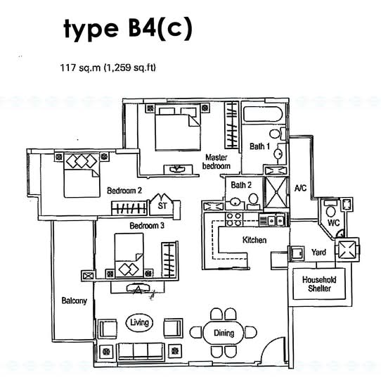 The Warren - Floor Plan