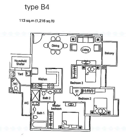 The Warren - Floor Plan