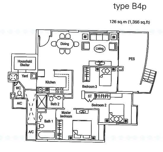 The Warren - Floor Plan