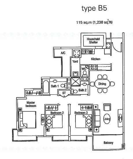 The Warren - Floor Plan