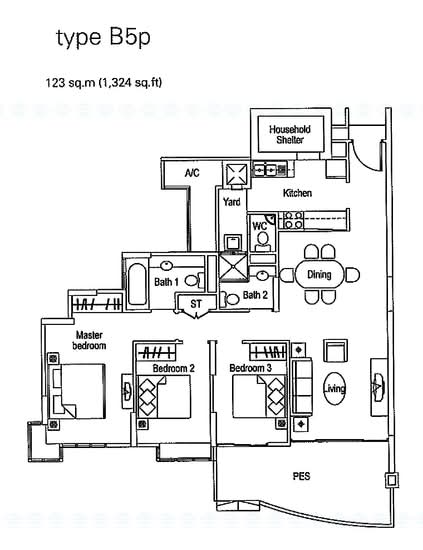 The Warren - Floor Plan