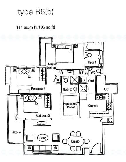The Warren - Floor Plan