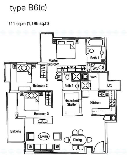 The Warren - Floor Plan