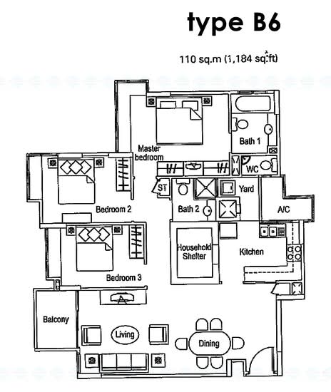 The Warren - Floor Plan